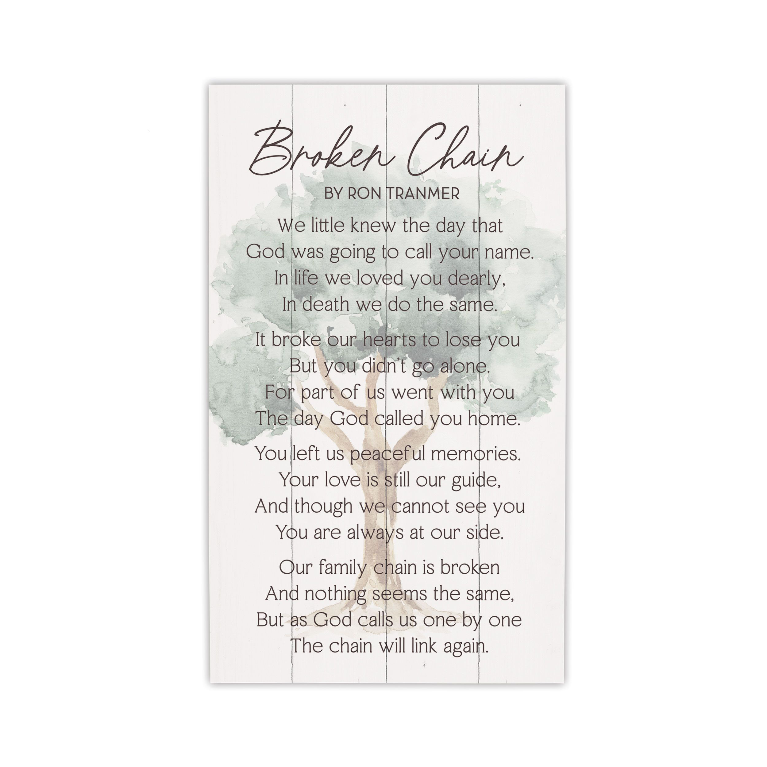 P. Graham Dunn Broken Chain by Ron Tranmer Pallet Decor Bass Pro Shops